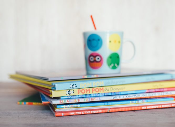 Books and Cup